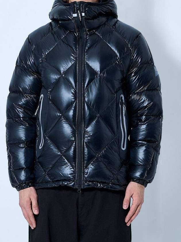 앤 원더 후드 퀼팅 다운 코트