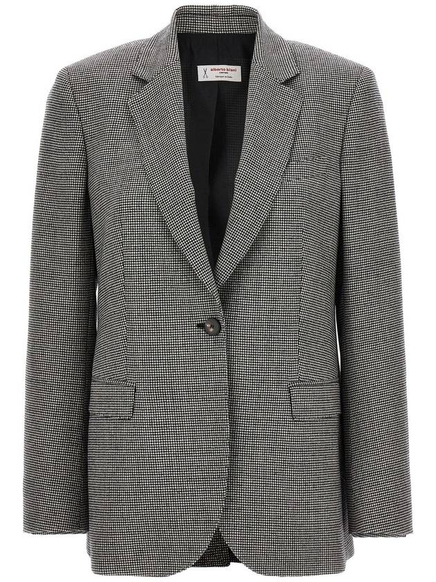 Alberto Biani - Houndstooth Blazer Jackets