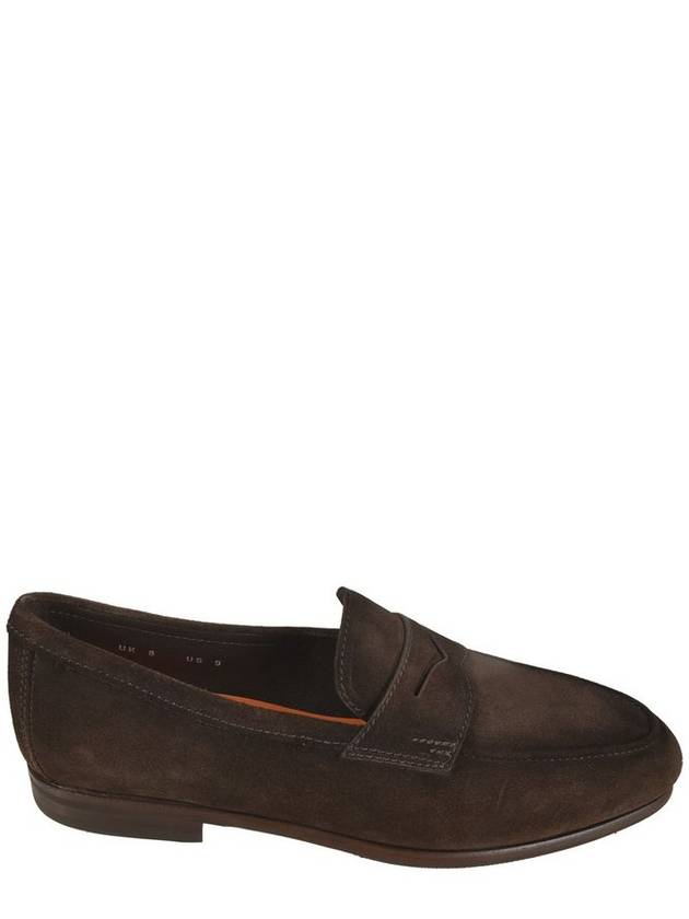 Santoni 페니 슬롯 아몬드 토 로퍼