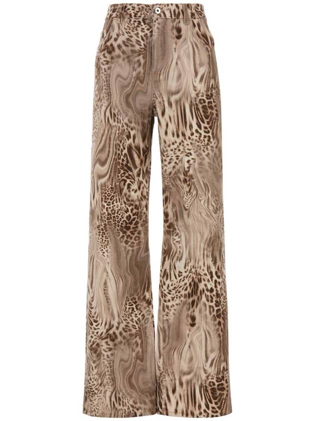 25SS BLUMARINE 프린트 데님 jeans 4J105A M1465