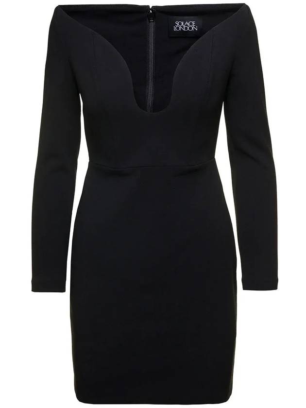 솔레이스 런던 더 우마 미니 드레스 OS36020_BLACK