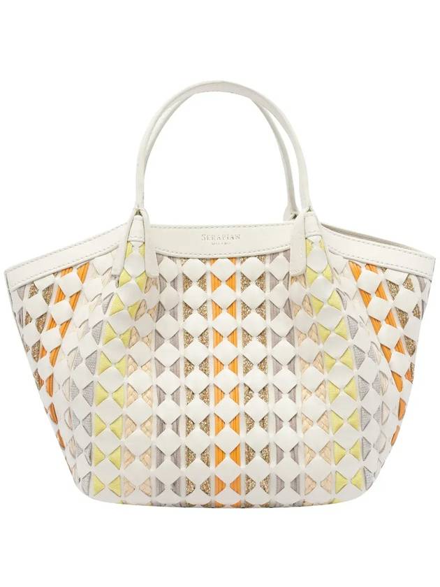 세라피안 백스 워븐 토트 SRMDAWLL684519T_093