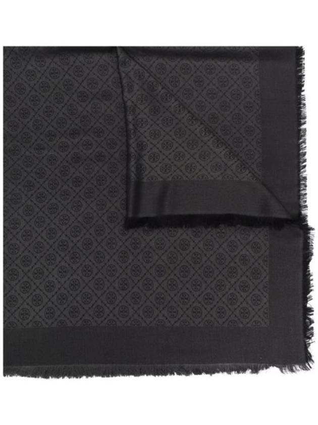 토리버치 메달리온 자수 프린지 스카프 84660