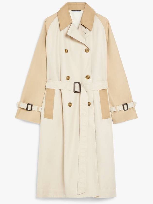 IT42 25SS MAXMARA 위켄드 막스마라 CANASTA 카나스타 발수 리버시블 트렌치코트 025 아이스 50210151 025