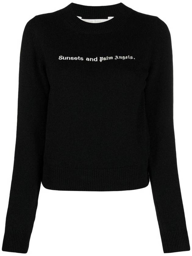 Palm Angels Sunset wool blend jumper