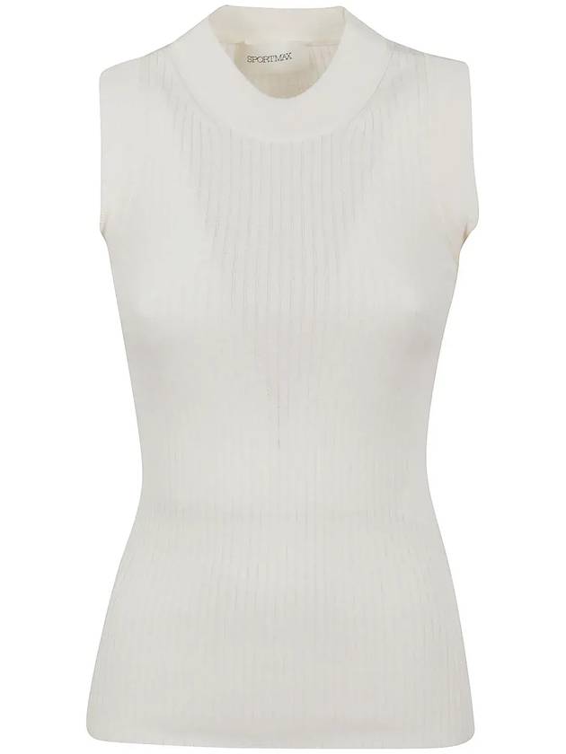 Sportmax 스트레이트 헴 슬리브리스 탑 2323610131600001_001