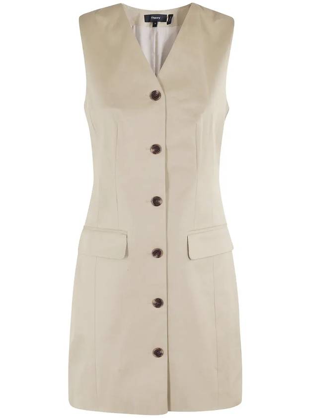 이론 슬리브리스 블레이저 드레스 P0204606_FT2