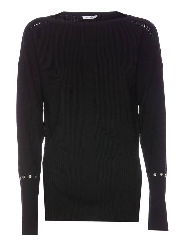 파트리지아 페페 스터드 스웨터