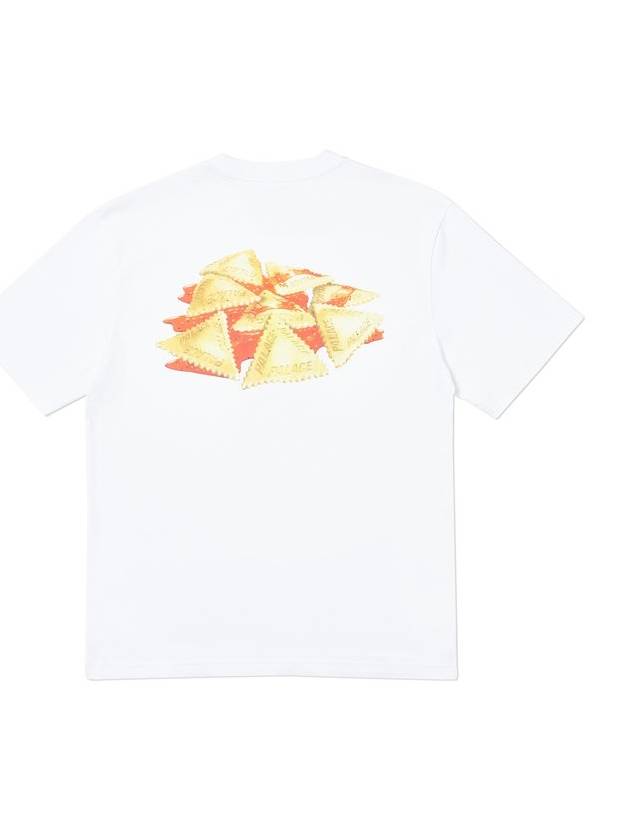 19SS 팔라스 스몰 포션 티셔츠 화이트 파스타 Palace Small Portion T Shirt