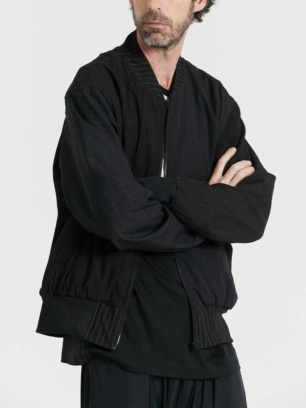 와이쏘씨리얼즈 남성 원 바이 원 선셋 블루존 자켓 블랙