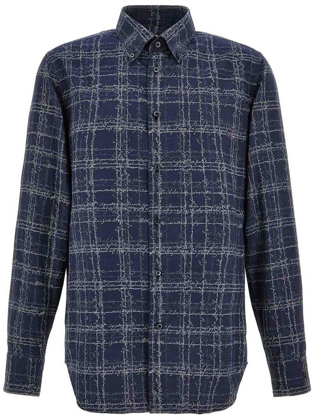 Berluti Alessandro Scritto Checks Shirt