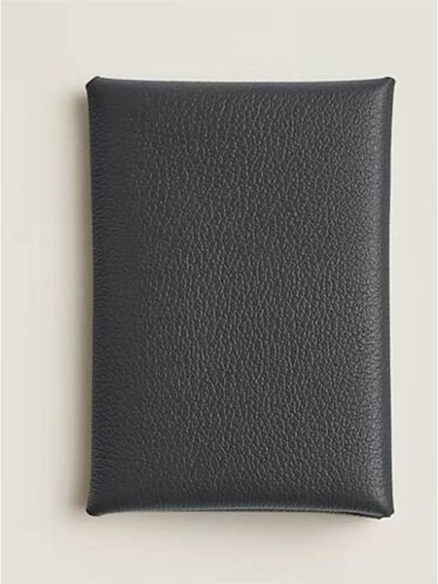 에르메스 칼비 듀오 카드 지갑 그리 미스티 H085238CKH0