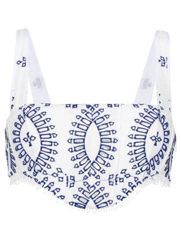 24SS 차로루이즈 긴팔 티셔츠 243100 GUIK BLUE WHITE BLUE