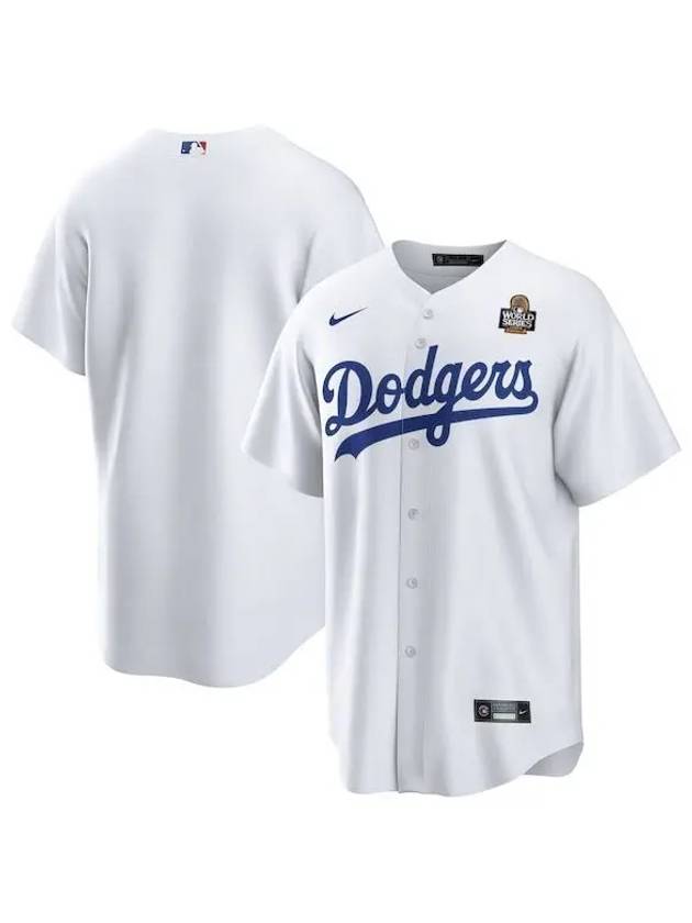 1108816 나이키 MLB LA 다저스 2024 월드 시리즈 홈 저지 화이트