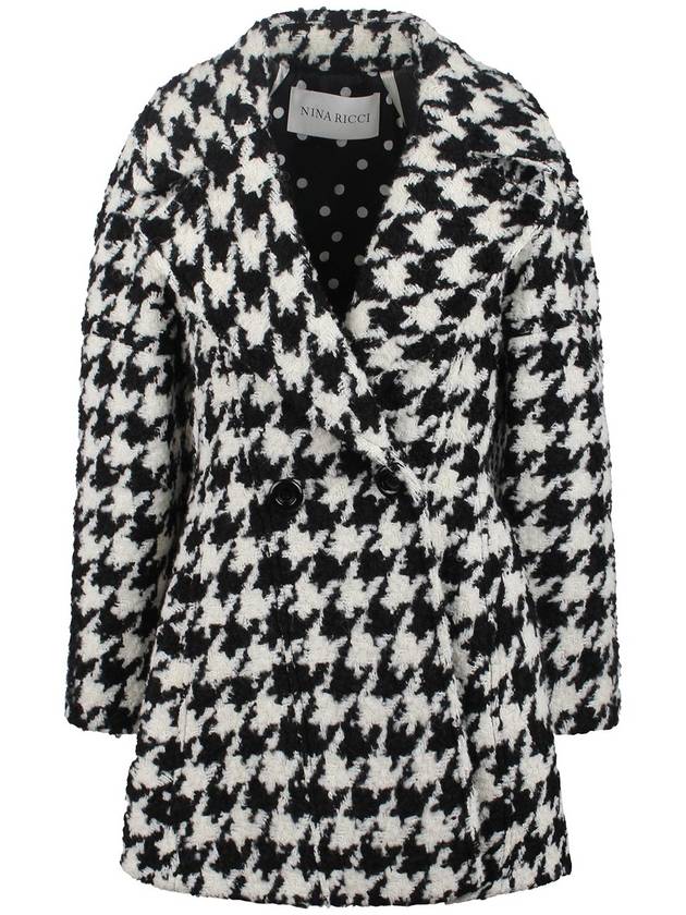 Nina Ricci Houndstooth Coat