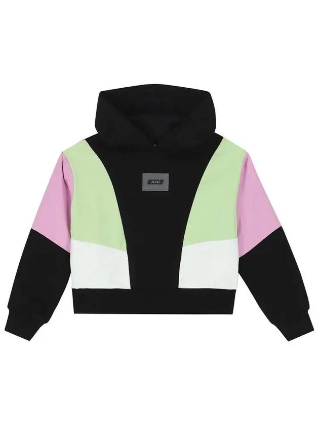 22FW 키즈 로고 패치 후드티 블랙 MS029153 110