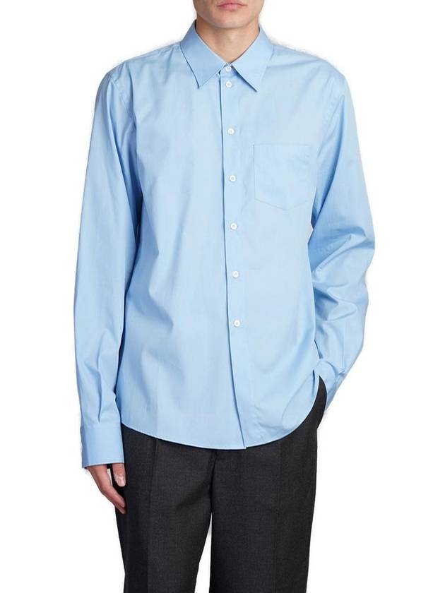 발리 커브드 헴 셔츠