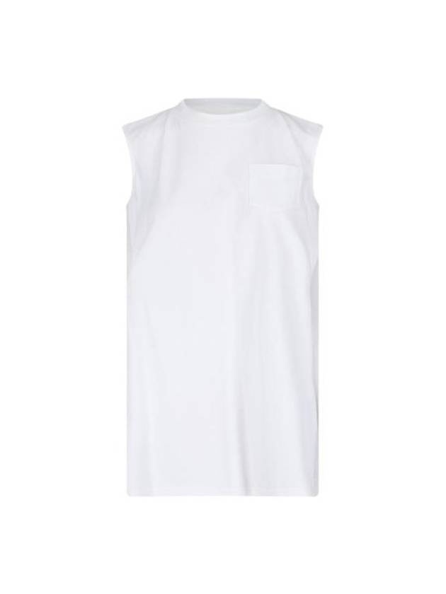 24SS 사카이 미디 원피스 24 07309101 WHITE