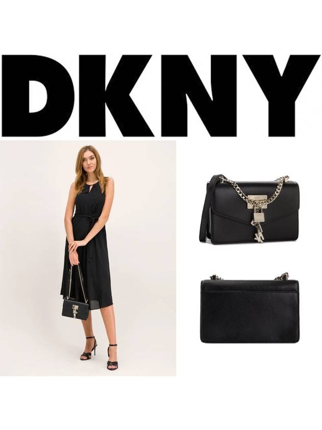 DKNY 가방 엘리사 그레인 소가죽 여성 숄더백 R923HC81