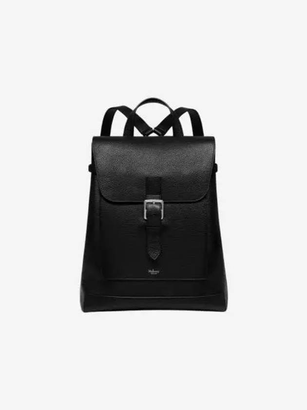 멀버리 클래식 그레인 레더 스몰 칠턴 백팩 블랙 Mulberry Classic Grain Leather Small Chiltern Backpack Black