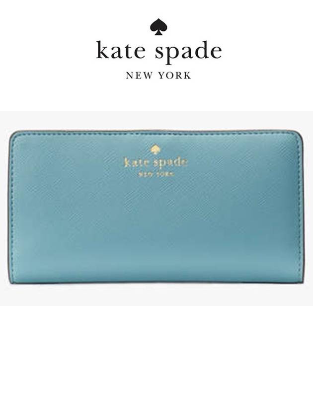 케이트스페이드 Schuyler 라지 슬림 이중 장지갑 KE813