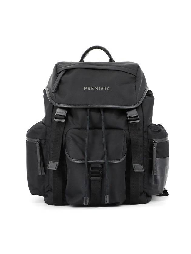 프리미아타 부커 로고 백팩 블랙