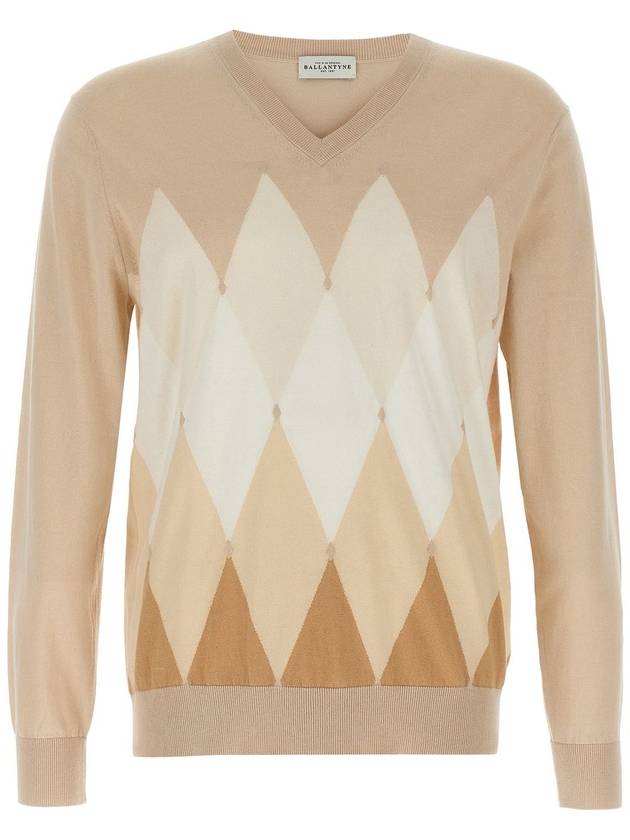 Ballantyne - Argyle Sweater, Cardigans