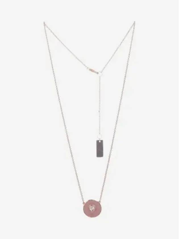 마크 제이콥스 더 메달리온 펜던트 샌드 로즈 골드 Marc Jacobs The Medallion Pendant Sand Rose Gold