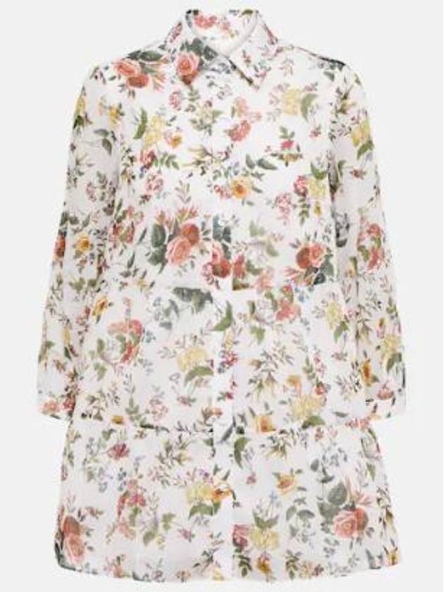 NB04 에르뎀 여성 블라우스 Vacation Despina cotton voile shirt