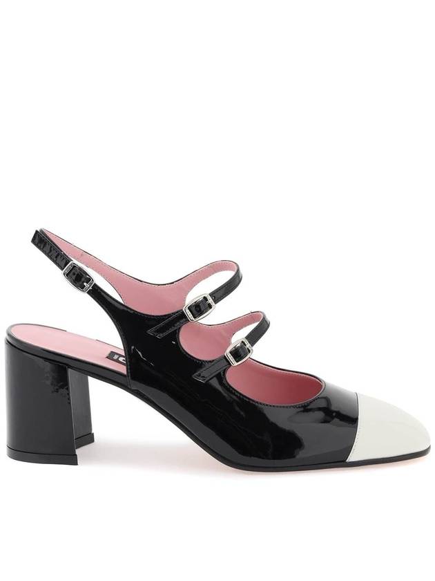 Patent Leather Papaya Slingback Mary Jane