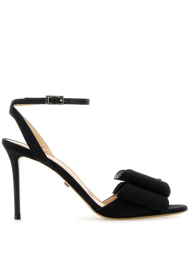 24FW MACH&MACH 블랙 satin Le Cadeau 샌들 R24S0454CRP600 블랙