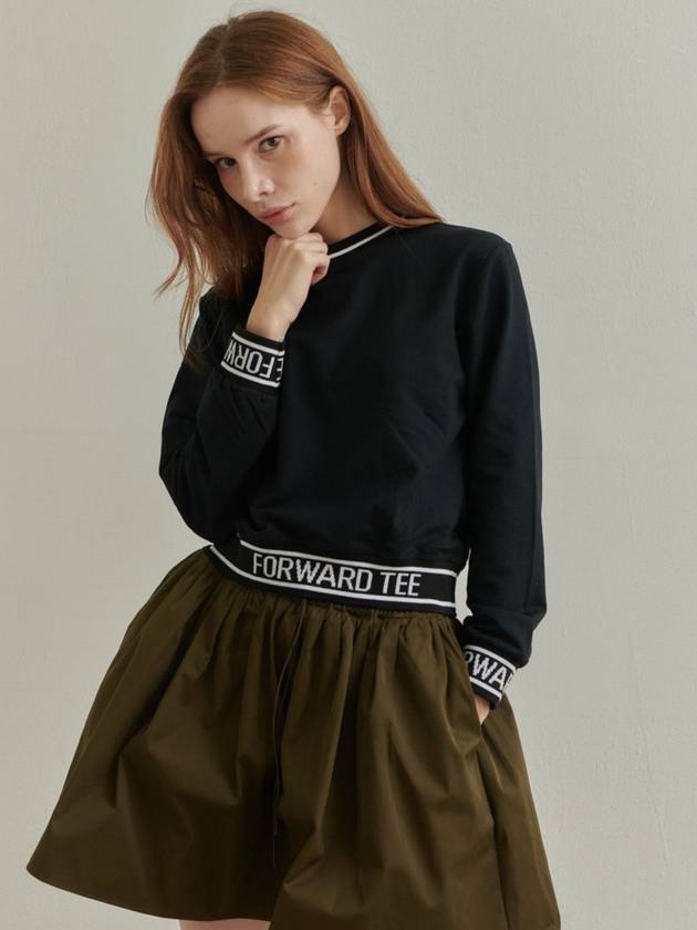 티앤드골프 가을 여성 골프 라인 맨투맨 티셔츠 골프웨어 테니스웨어