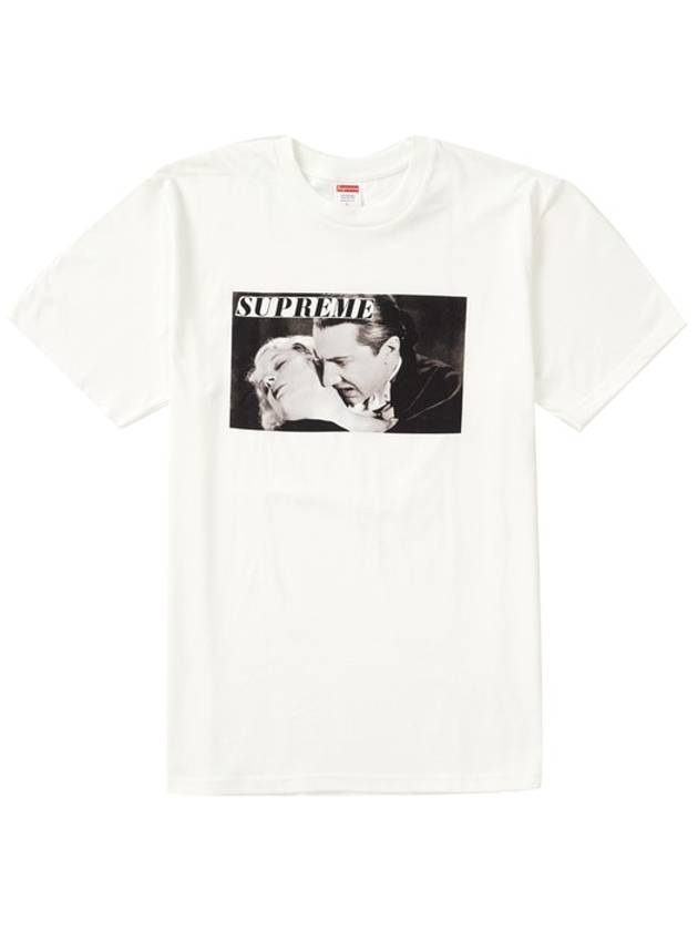 19SS 슈프림 벨라 루고시 반팔티셔츠 화이트 드라큘라 Supreme Bela Lugosi Tee White