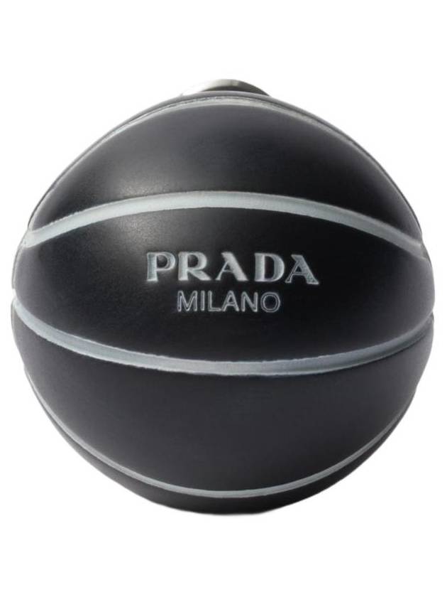 프라다 메탈 베스킷볼 이어링 퓨터 블랙 2IO271 2HKQ F04OO