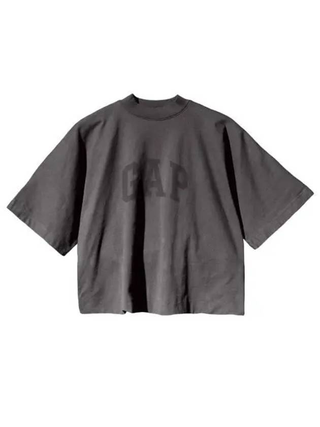 이지 갭 엔지니어드 바이 발렌시아가 도브 노 심 티셔츠 다크 그레이 Yeezy Gap Engineered By Balenciaga Dove No Seam T Shirt Dark Grey