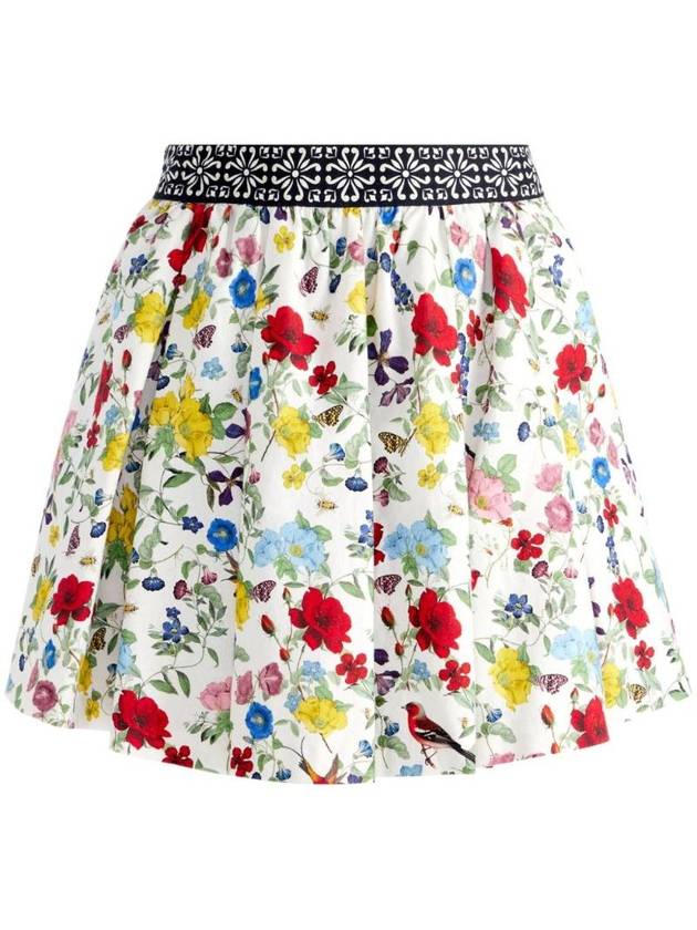 앨리스앤올리비아 여성 HAVEN LIN AND COTTON MINI 스커트 CC503P25307F178