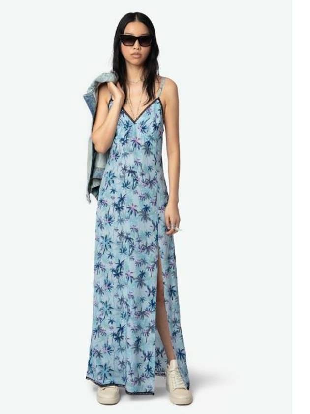 쟈딕앤볼테르 Ramelil 실크 Vacation 원피스 드레스