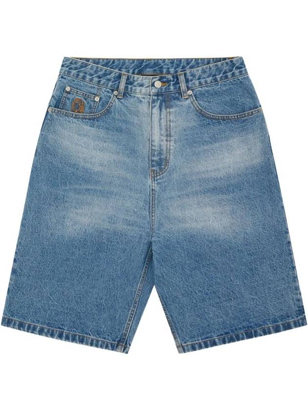 빌리어네어보이즈클럽 남성 ASTRO DENIM 반바지 B25125MIDWASHBLUE