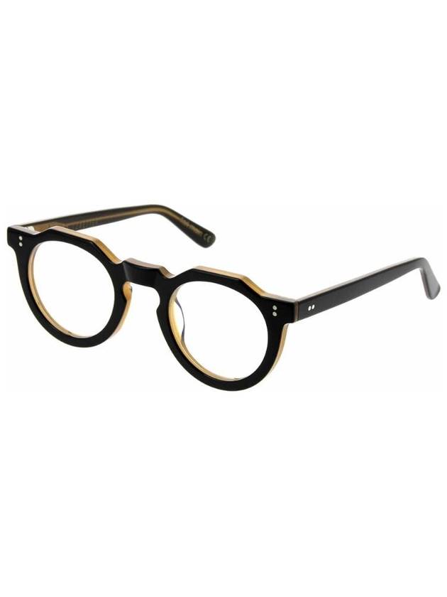 LESCA 남성 Picas XL Glasses Nero e miele