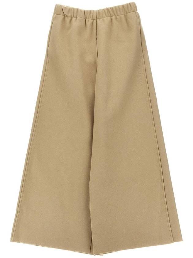 MM6 MAISON MARGIELA 로고 자수 팬츠 M60435MM00XM6704