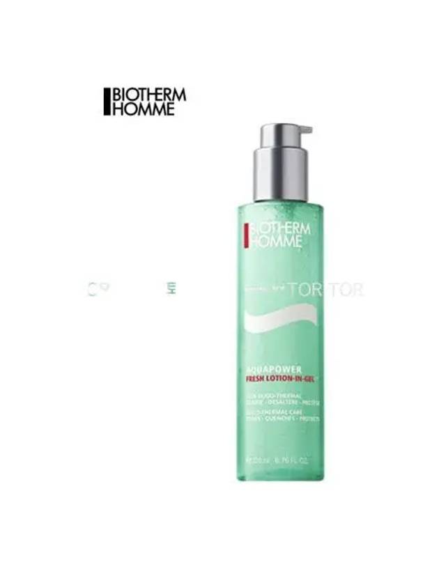 비오템 옴므 아쿠아파워 프레시 로션 인 젤 200ml 올인원 탄산 수분 로션 271934
