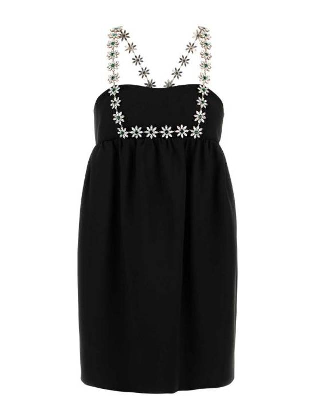 25SS 프라다 원피스 P3O22RSOOO155T F0002 Black