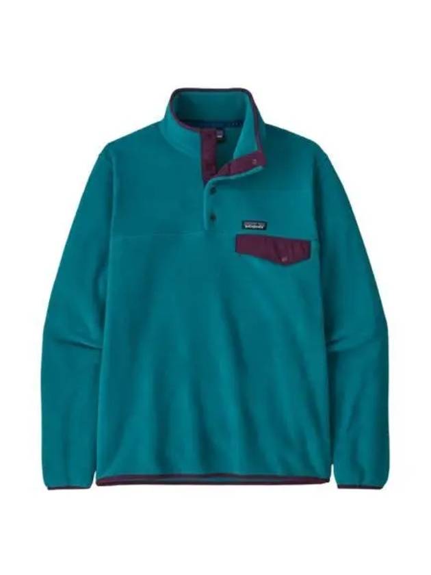 파타고니아 라이트웨이트 신칠라 스냅 T 플리스 풀오버 비레이 블루 Patagonia Lightweight Synchilla Snap T Fleece Pullover Belay Blue