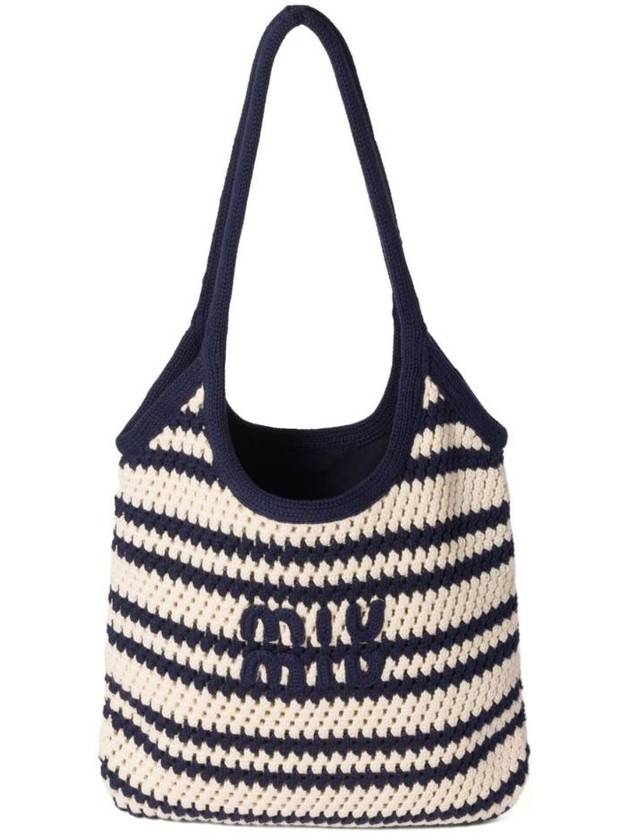 NB30 미우미우 여성 토트백 IVY CROCHET TOTE BAG