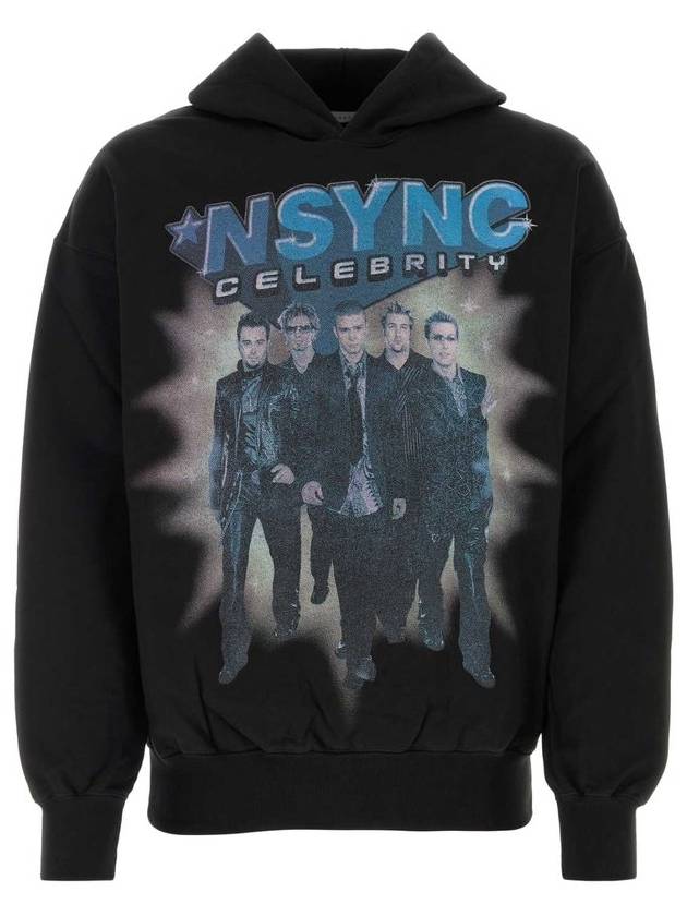 1989 STUDIO Nsync 셀러브리티 긴팔 후드 티셔츠