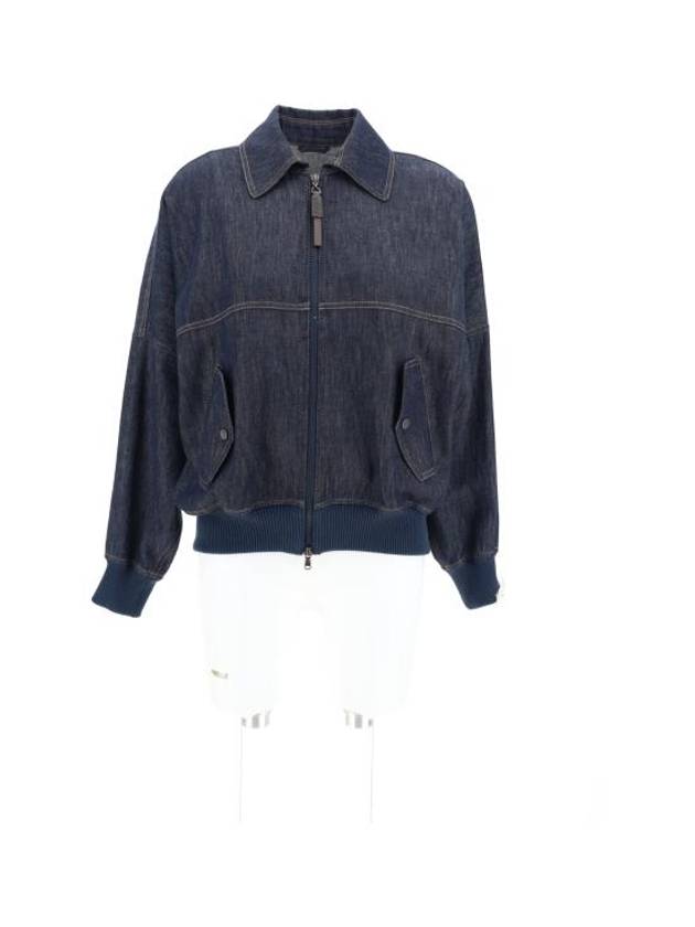 25SS 브루넬로 쿠치넬리 자켓 MB1257470 C001 BLUE