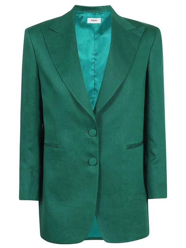 24SS 사울리나 자켓 AGNESE SA9073 VERDE SMERALDO