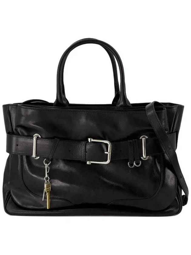 오소이 브로클 쇼퍼백 25SSB05008249_STONEBLACK