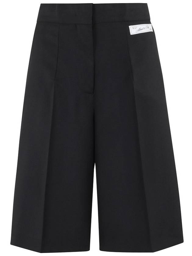 에리카 카발리니 플리츠 테일러드 반바지