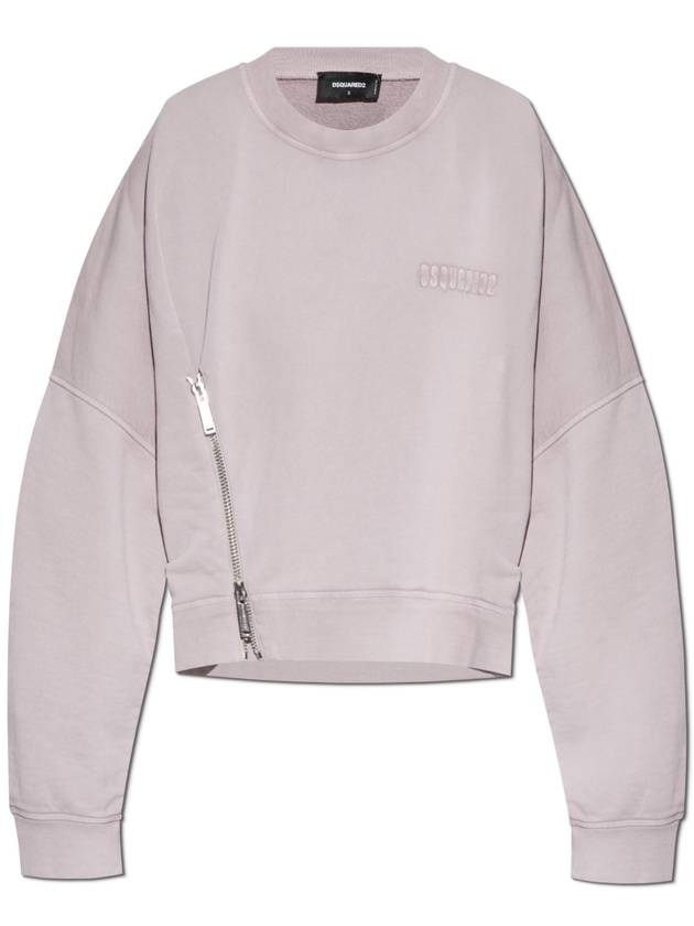 Dsquared2 Sweatshirt With Logo  Women's  Purple